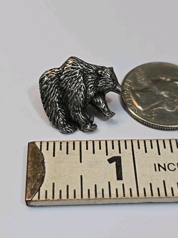 Bear Lapel Pin By L Razza Small Size