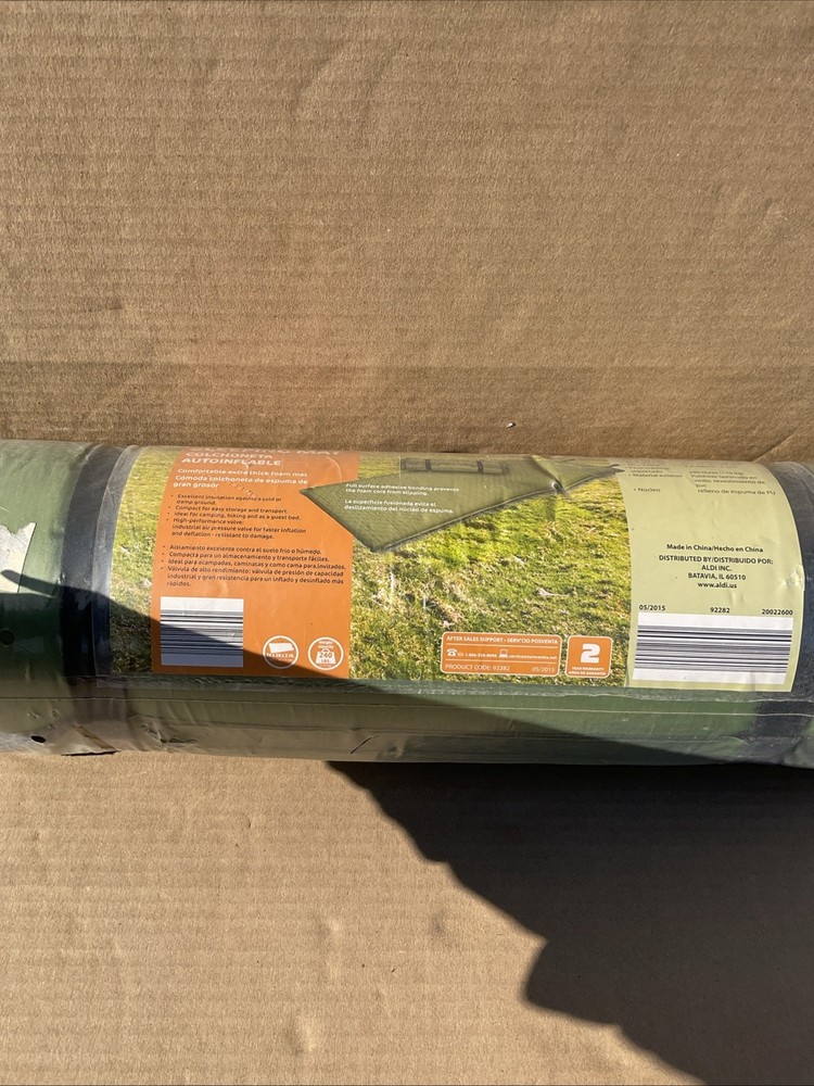 Adventuridge Self Inflating Sleeping Mat Green