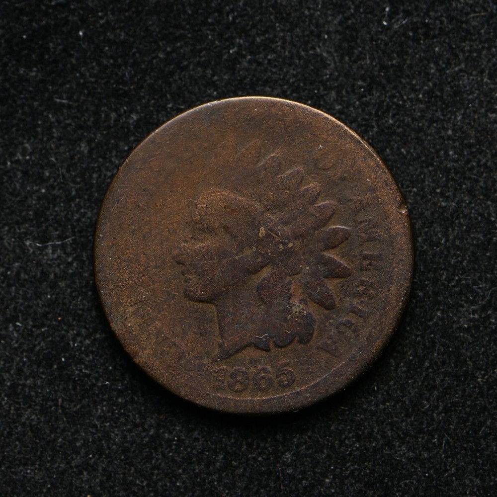 1865 Indian Head Cent (ab3326)