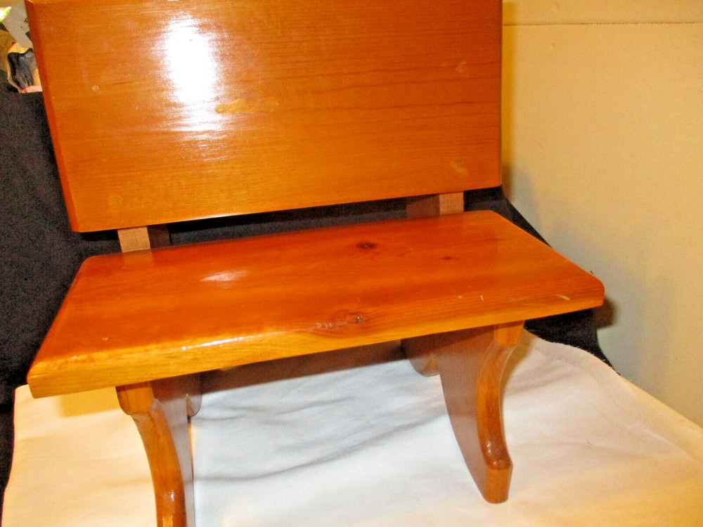 Wooden Old Fashioned School Desk
