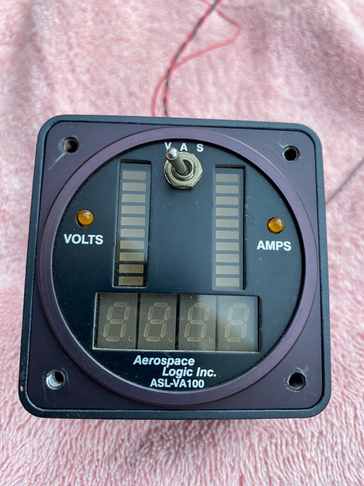 Amp/voltmeter Aerospace Logic