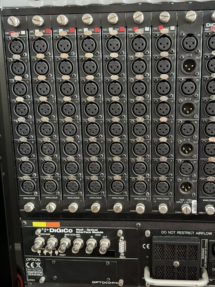 DiGiCo 8 Analog Mic/Line Input Card For Madi Rack