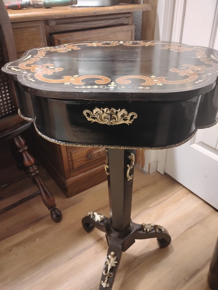 Antique  English, Teapoy