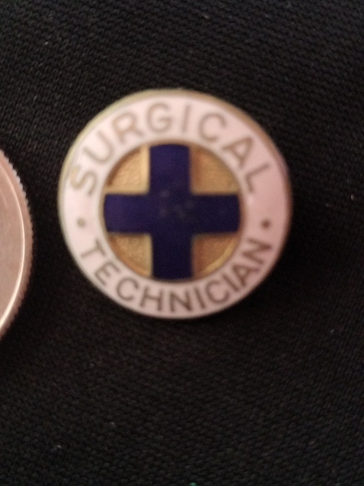 Vintage Surgical Technician Pin