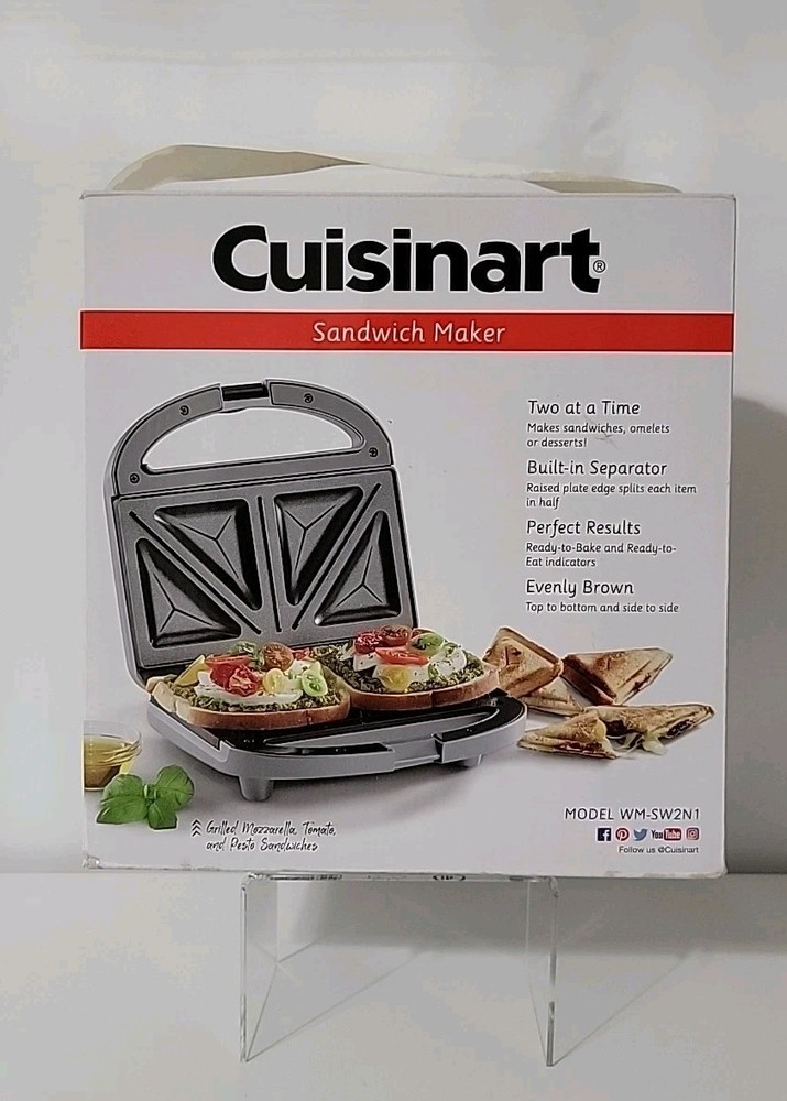 Cuisinart Sandwich Maker, Never Used