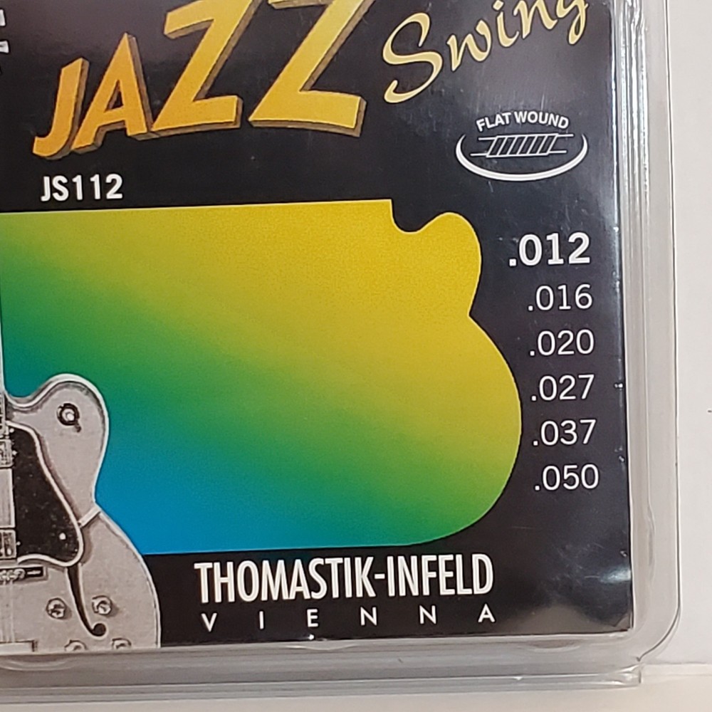 Thomastik Infeld JS112 Medium Light Flatwound Jazz Swing Electric Guitar Strings