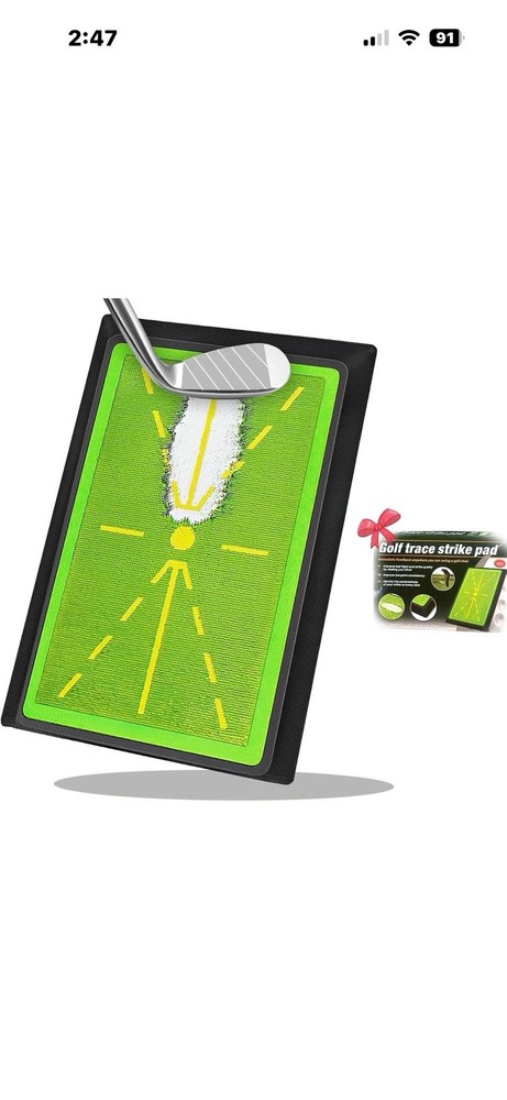 NEW IN BOX Golf  DIVOTDOC Swing Training Mat, Hitting Mat with Path Feedback NEW
