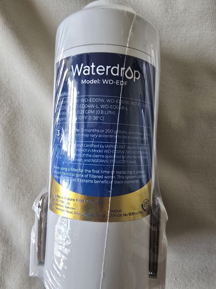 Waterdrop WD-EDF Replacement for Waterdrop Instant Water Filter Pitcher(1).