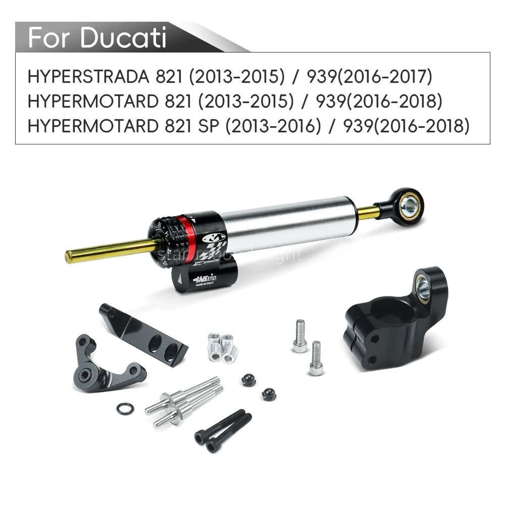 Steering Stabilizer Damper Mount Bracket Fit For Ducati Hyperstrada 821 939 SP
