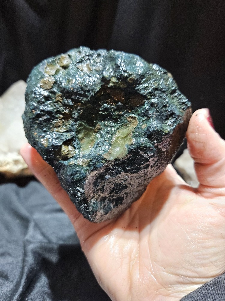 Moss Agate W/ Opalized Banding Specimen Natural Form (1lb 11oz)