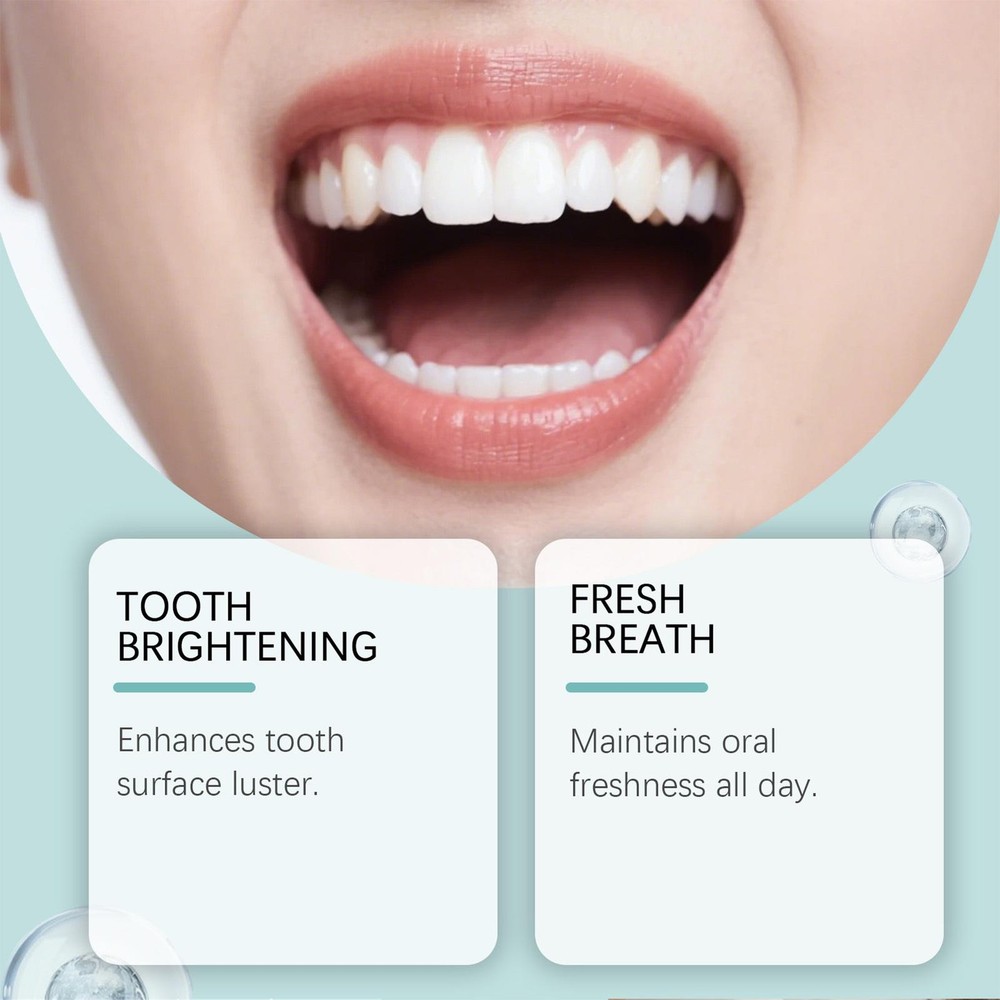 Toothpaste Tabs 30 Pieces Brightening Deep Cleaning Tooth