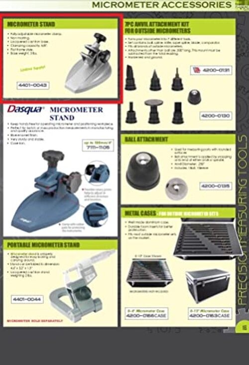 HHIP 4401-0043 Μicrometer Stand