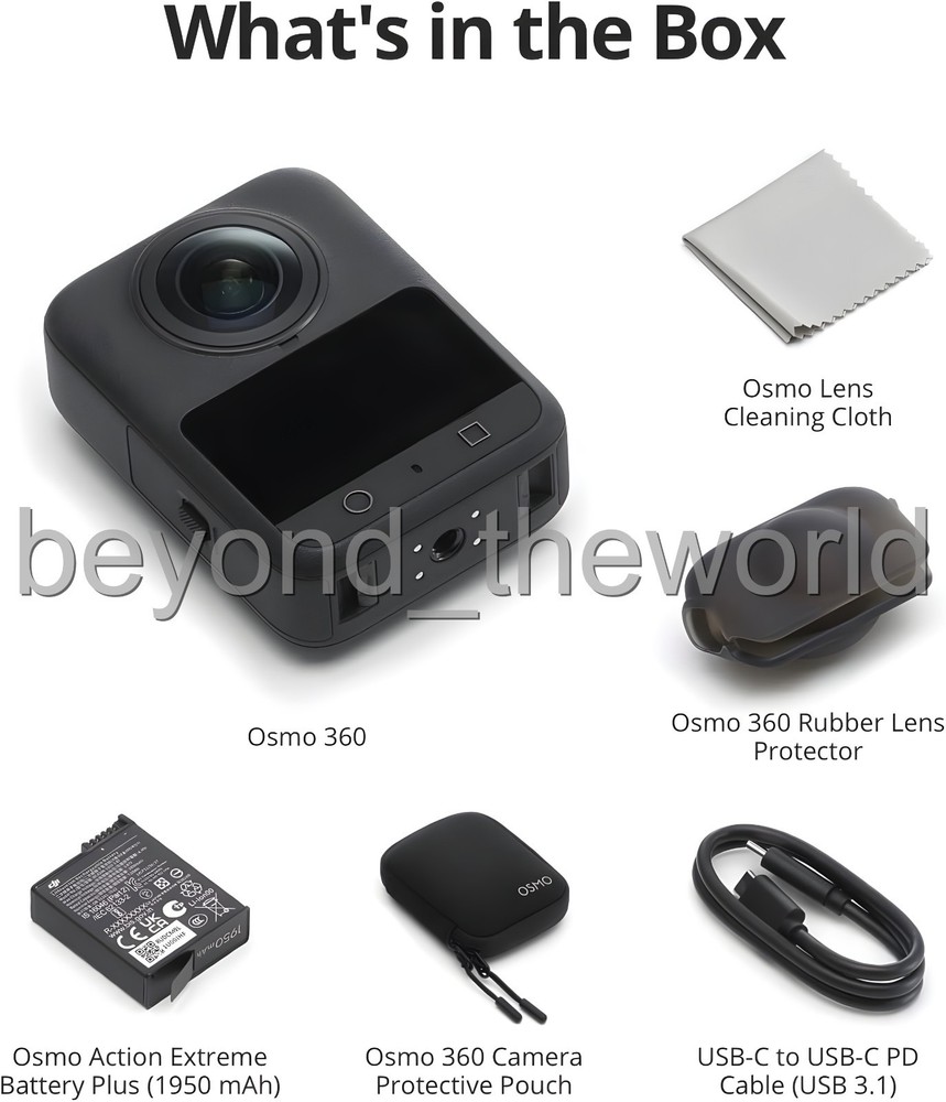 DJI Osmo 360 Standard Combo 8K Action Camera