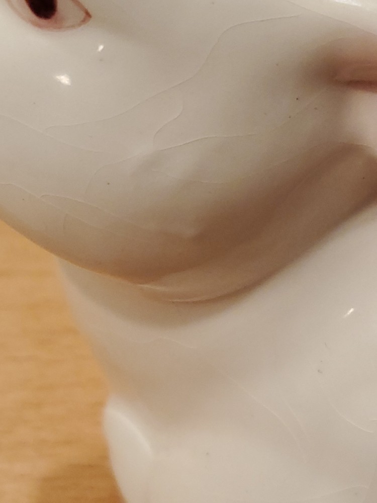 Vintage Bunny Rabbit Creamer Pitcher With Lid Ceramic Syrup Server Easter Decor