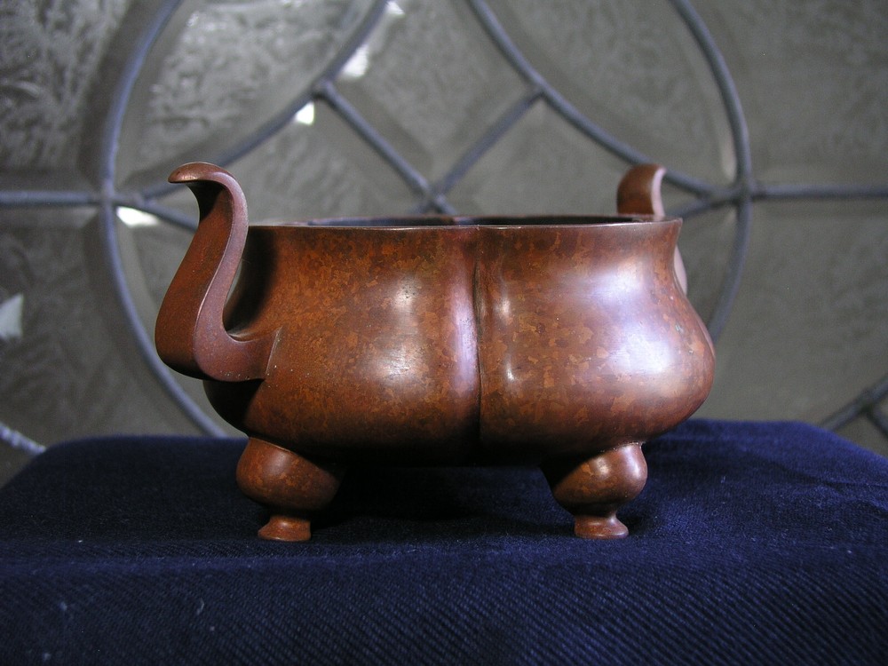 Chinese Bronze Incense Burner ( 42 )
