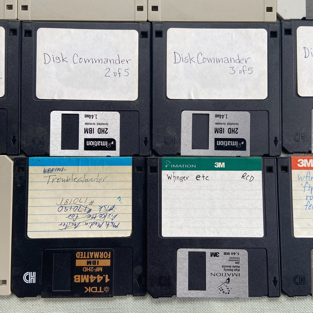 Floppy Lot20 Norton Utilities Boot Ghost Tuff Test Check It Disk Commander McAfe