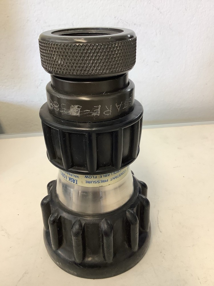TFT Fire Hose Full Automatic VARIABLE VOLUME Nozzle 1 1/2" NH Task Force Tip