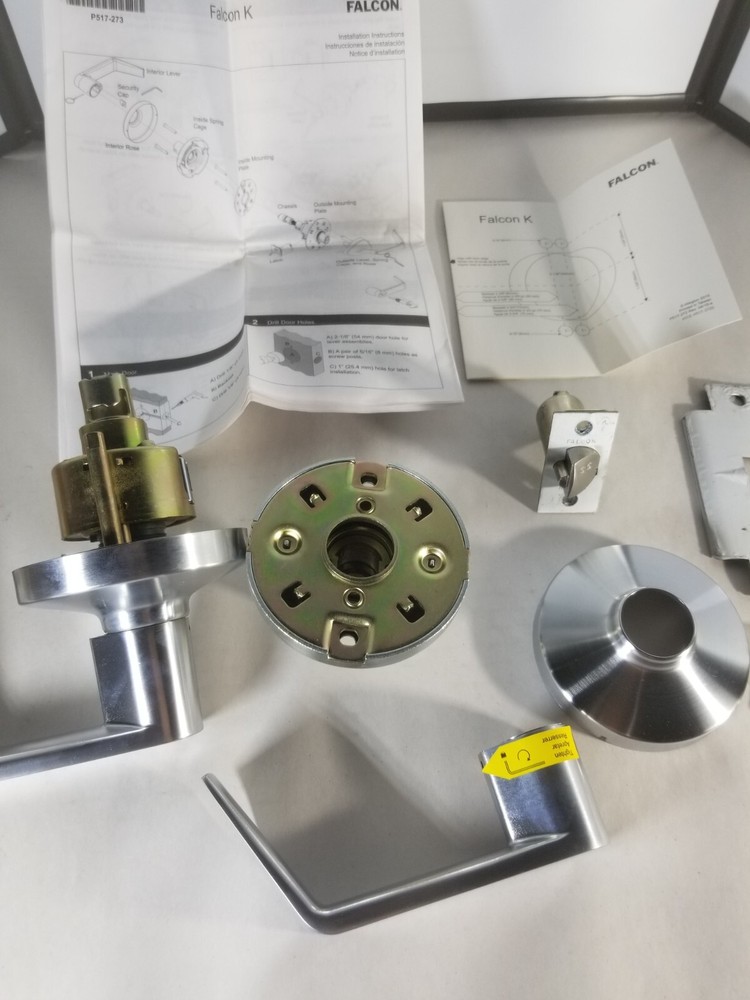 Falcon Locks K561 LD Dane Handle 626 Classroom Without Core