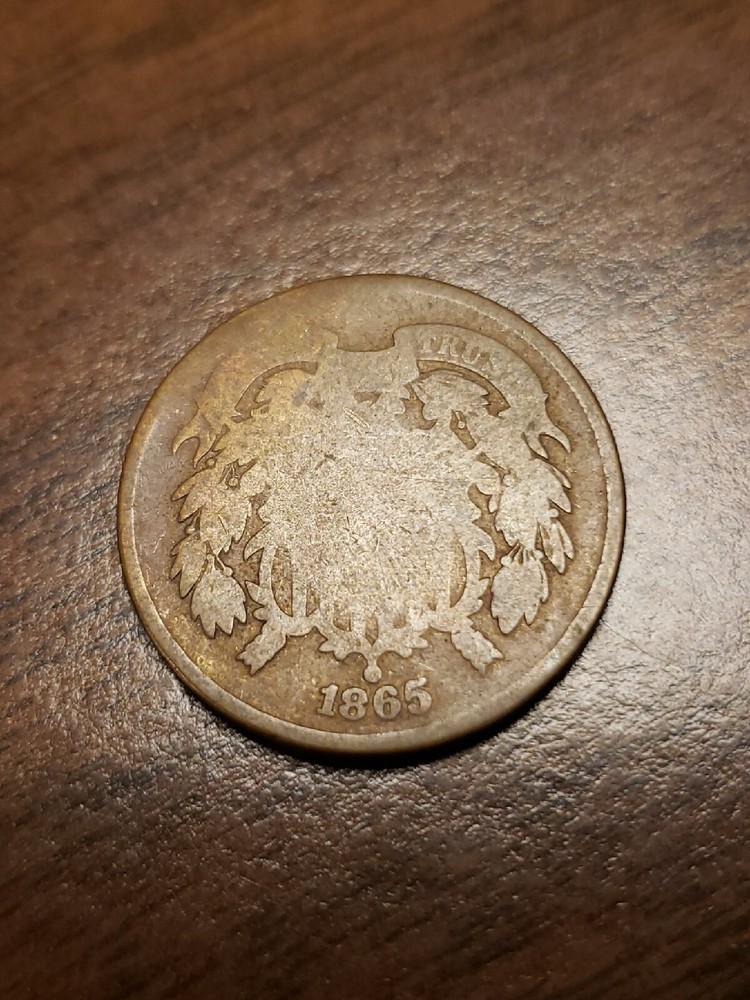 1865 2 Cent Piece