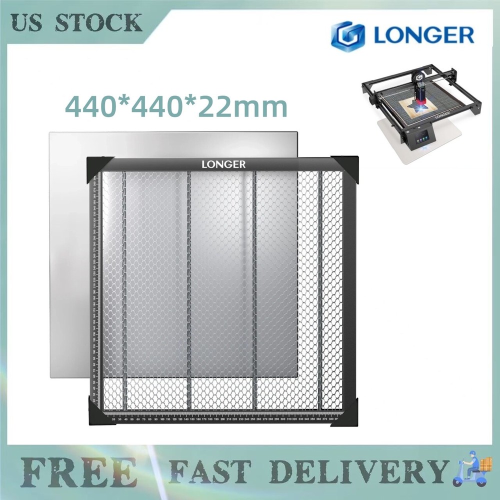 LONGER Honeycomb Working Table 440*440*22mm Smooth Efficient Double Protection