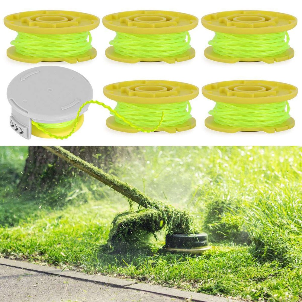 For Ryobi Replacement Twisted 0.080 In. String Trimmer Auto Feed Line Spools