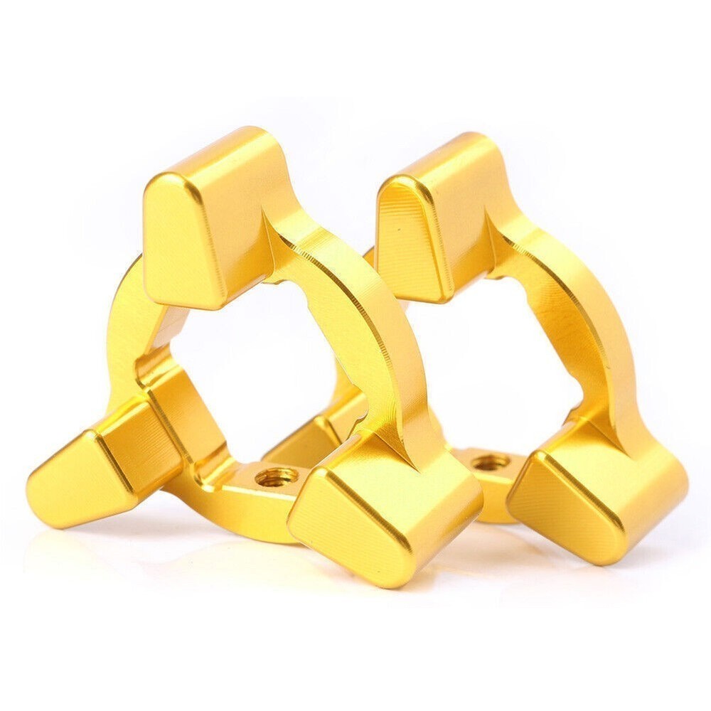CNC Raise Front Fork Suspension Preload Adjuster Universal 17mm Gold