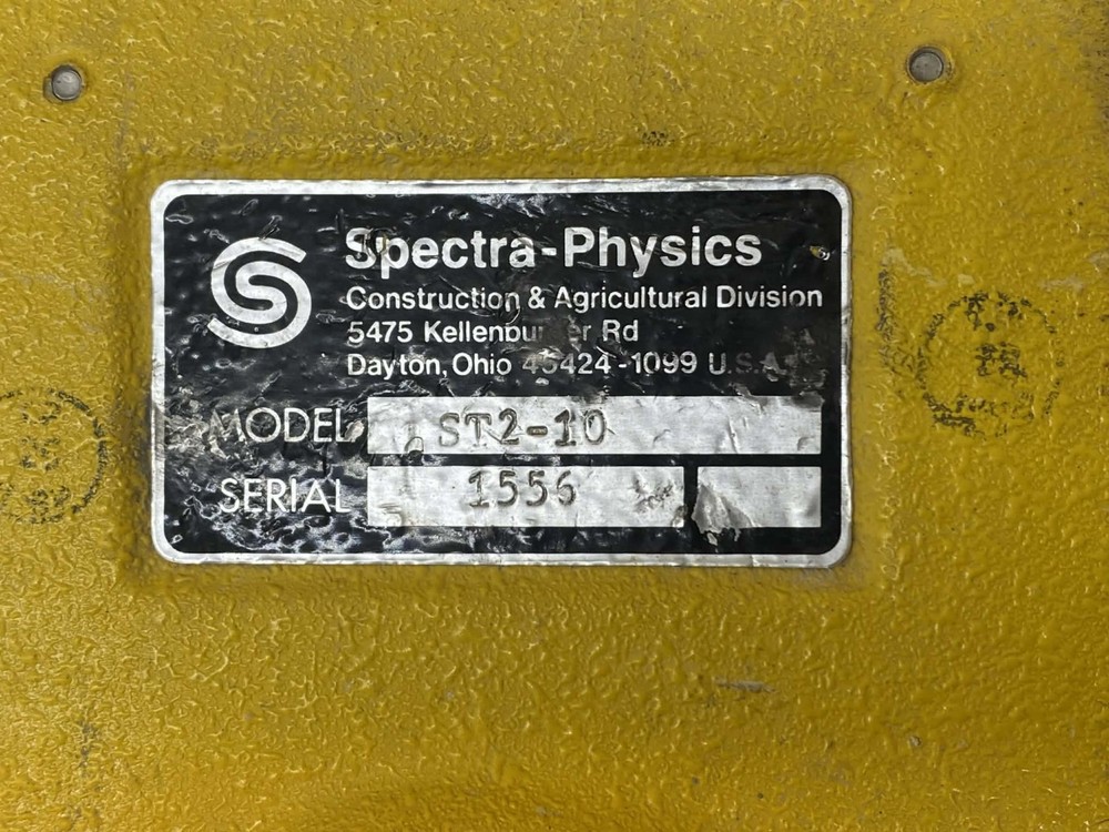 Spectra Physics LaserPlane Blade-Pro 0365-2000 Control Panel & Tracers•