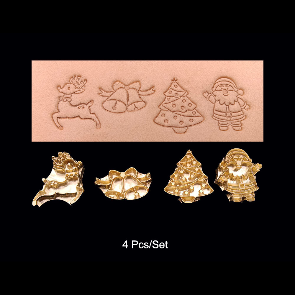 Custom made Solid Brass Stamp Leather Craft Woodwork Cake Stamping DIY Tools