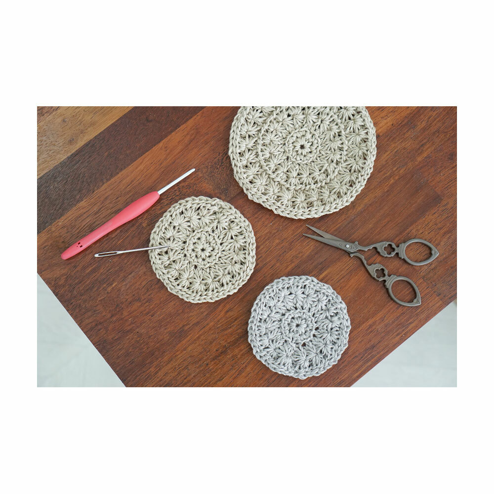 [Howling] Linen Coaster & Pot Stand Crochet DIY Kit