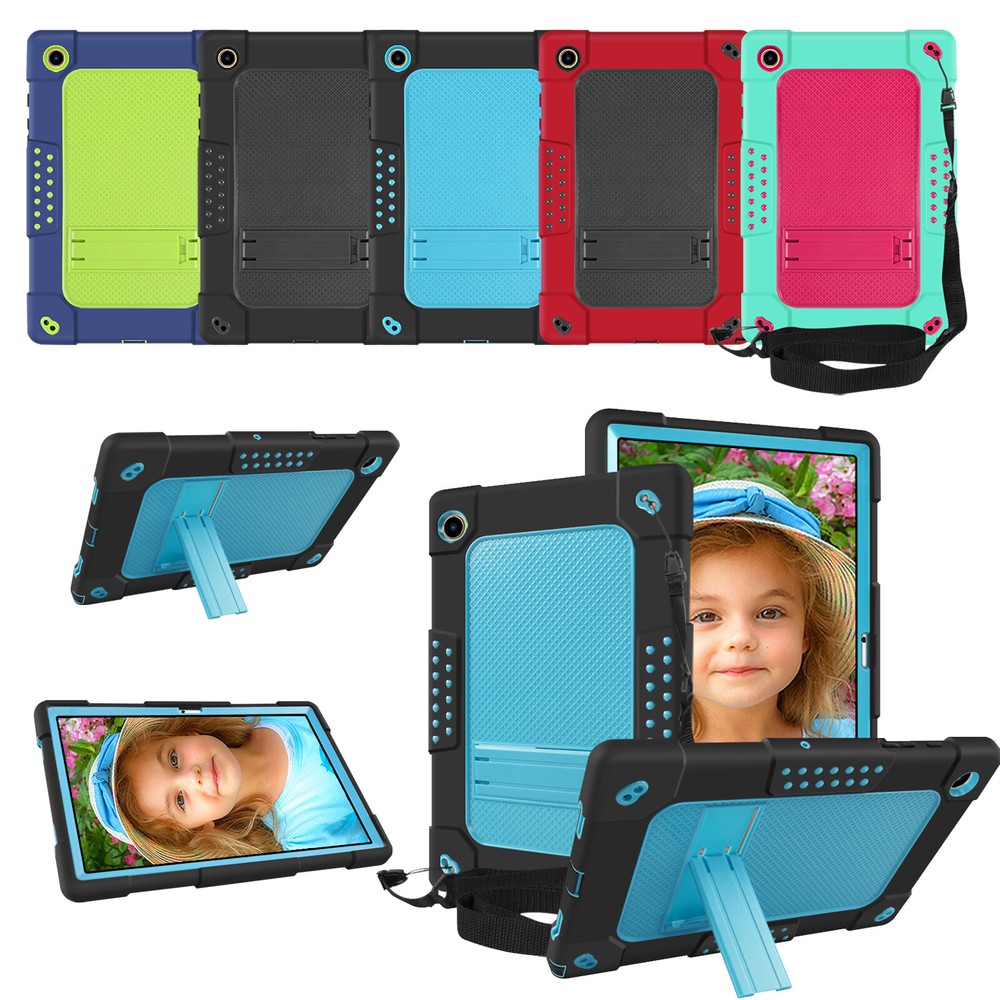 For Samsung Galaxy Tab A8 Hybrid Shockproof Protective Case+Screen Protector