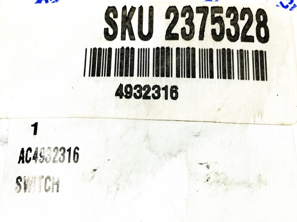 Total Source Switch AC4932316 [Lot of 4] NOS