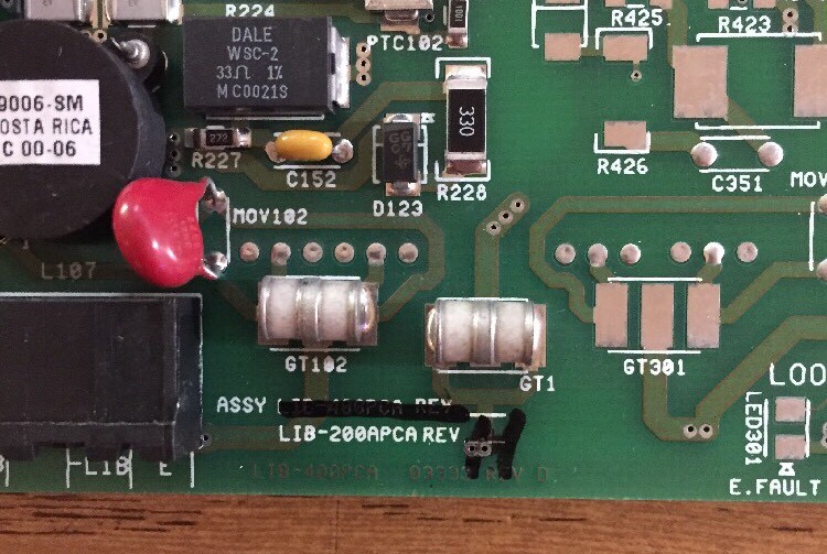 NOTIFIER JOHNSON CONTROLS LIB-200A FIRE ALARM LOOP INTERFACE BOARD JLIB-200A