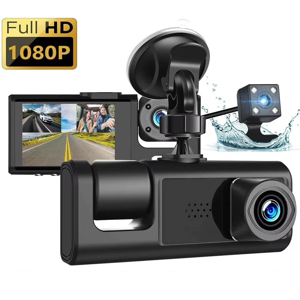 Dash camera front and rear Hd 1080 ,G Sensor ,motion Detection, Night Vision