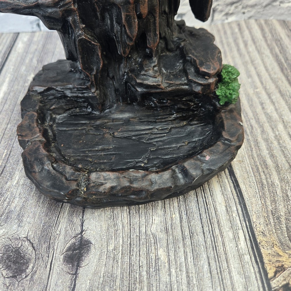 Vintage Resin Backflow Incense Burner Holder Waterfall