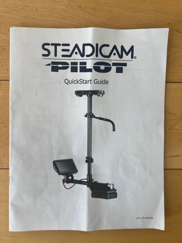 Steadicam Pilot & Merlin Vest Kit with backpack, model LIT-804000