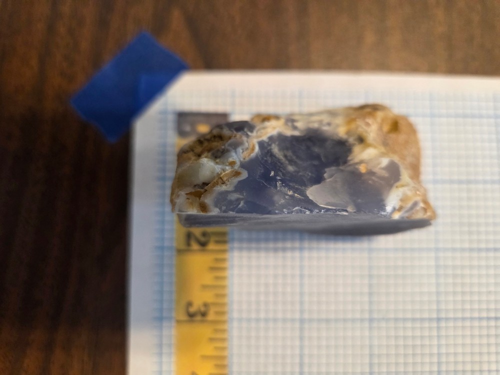 Blue Chaldedony Rough