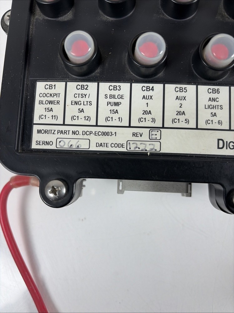 Moritz DCP-EC0003-1 Switch Panel/Digital Control Processor