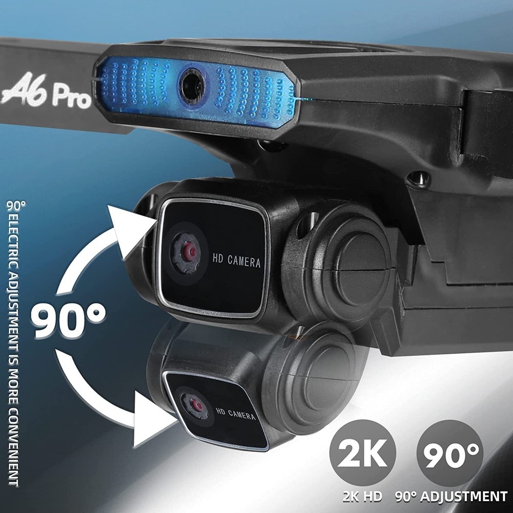 Drone with Camera for Adults Foldable RC Quadcopter with App Control Auto Return