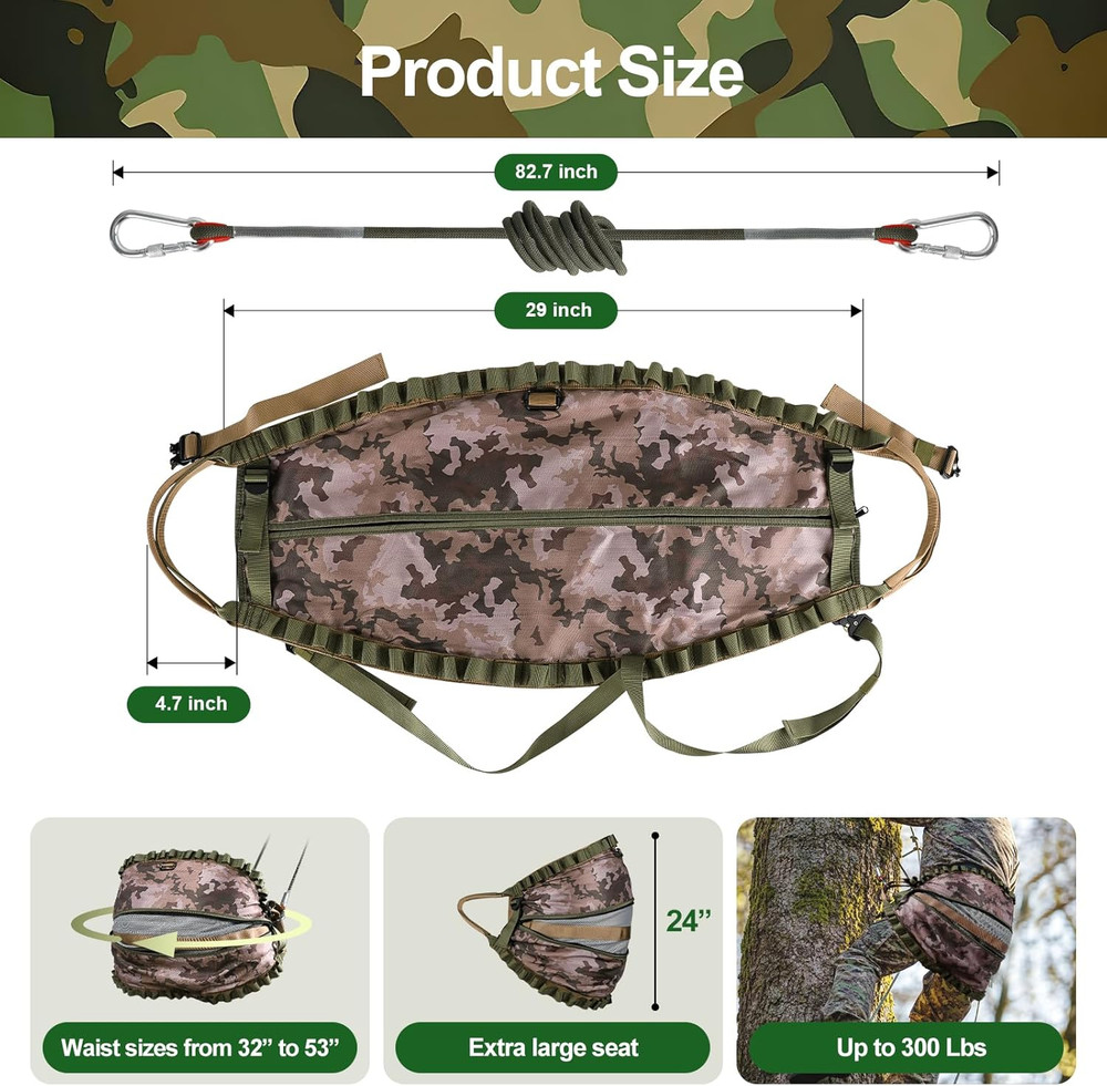 Hammock Saddle Hunting Comfortable Saddle Hunting System Hammock Lightweight