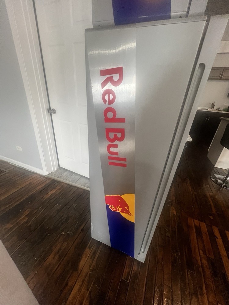 Large Red Bull Cooler