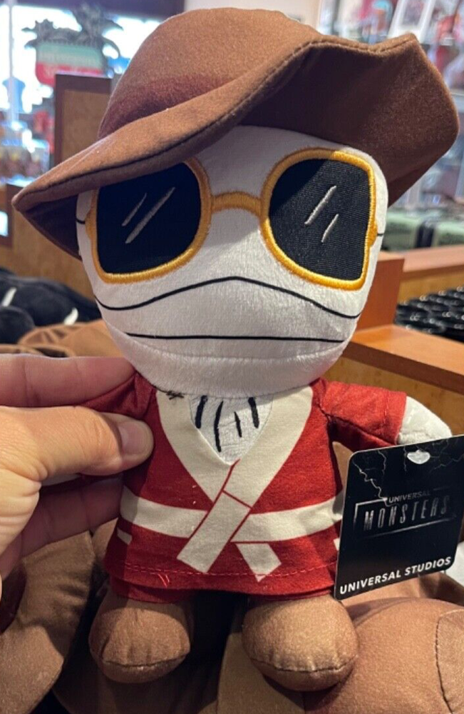 Universal Studios Hollywood Universal Monsters Invisible Man Plush New