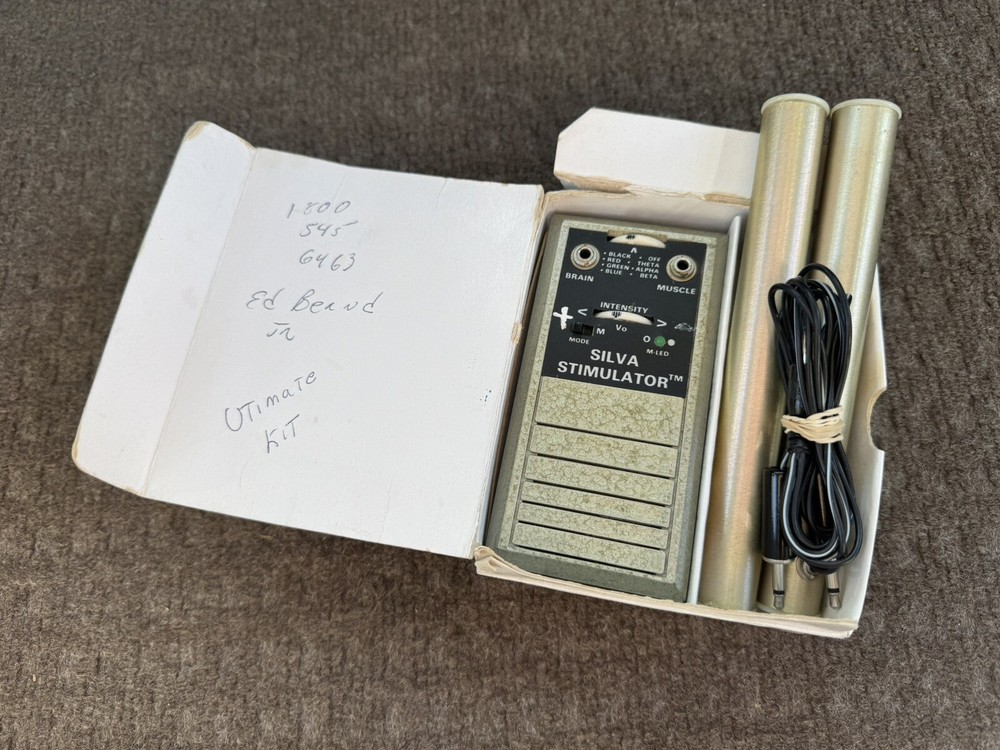 Silva Method Stimulator Mind Control Device Jose Silva Psychorientology