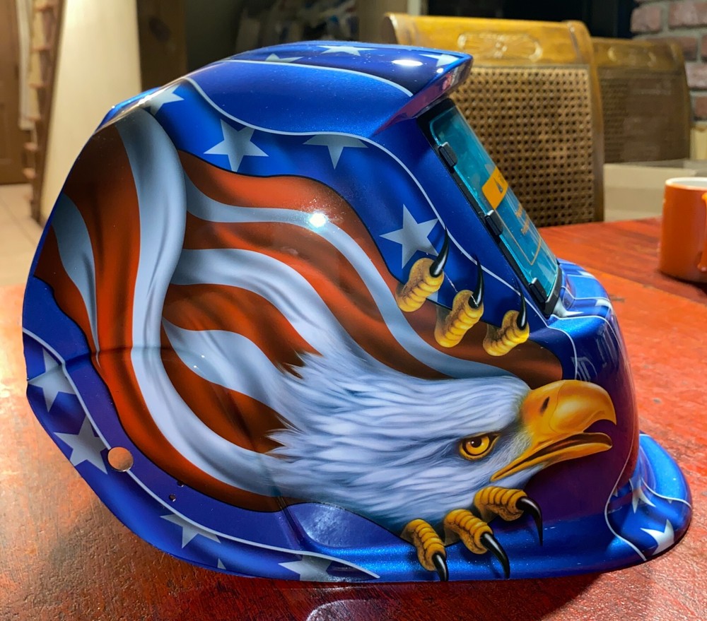 solar auto darkening welding helmet(eagle)