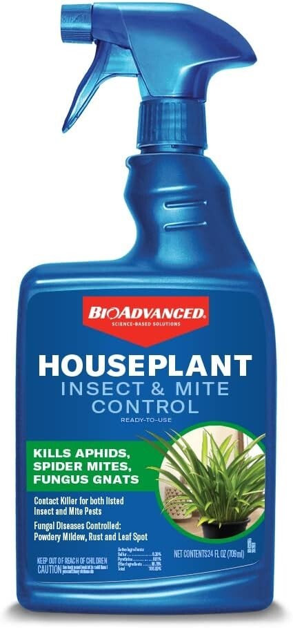 BioAdvanced Houseplant Insect & Mite Control, Ready-to-Use, 24 oz