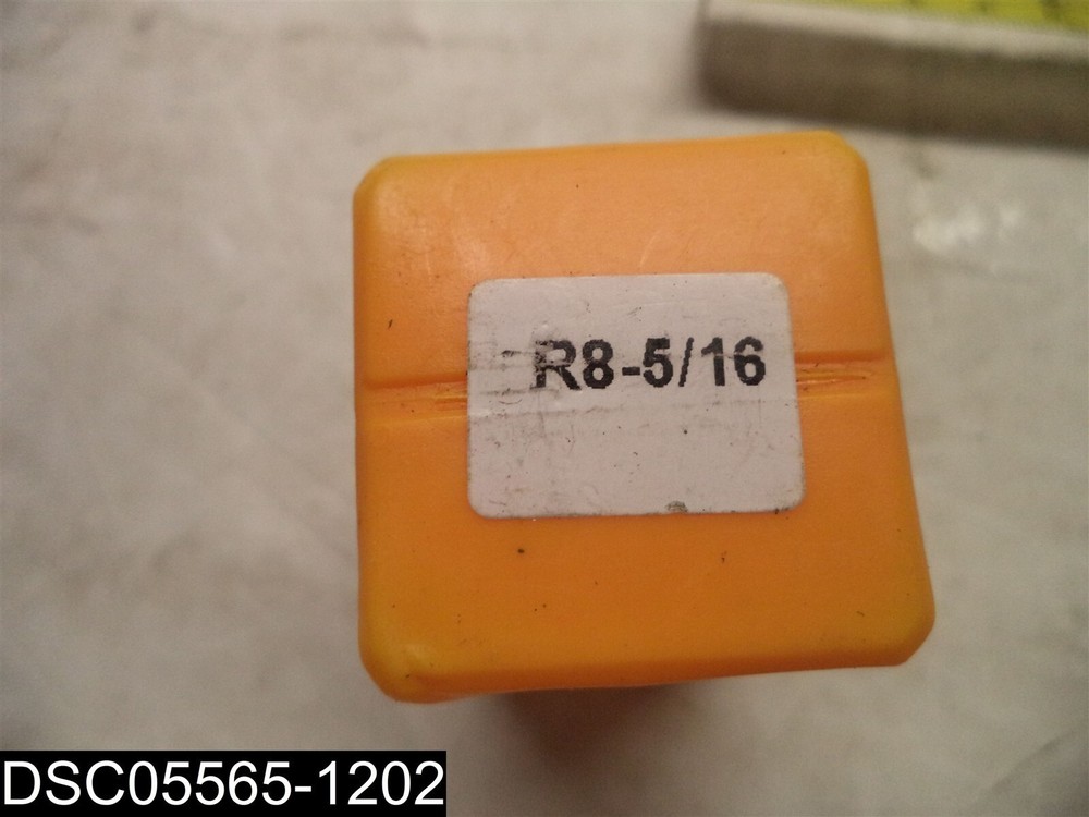 R8-5/16 Round Collet For Milling Machine Drawbar Thread 5/16"