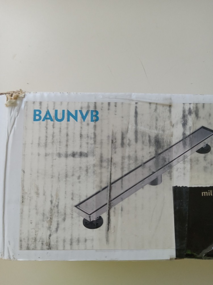 Baunvb Linear shower drain 28"