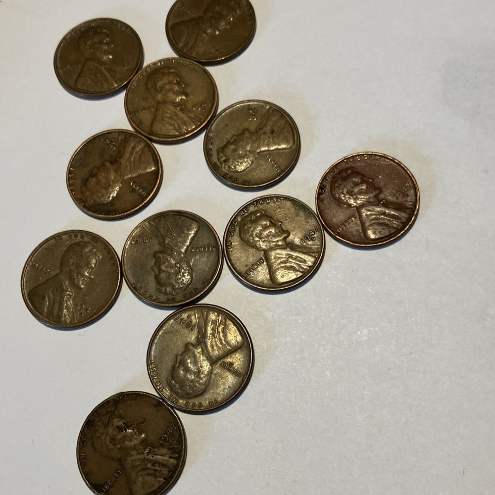 1947 D Lincoln wheat penny