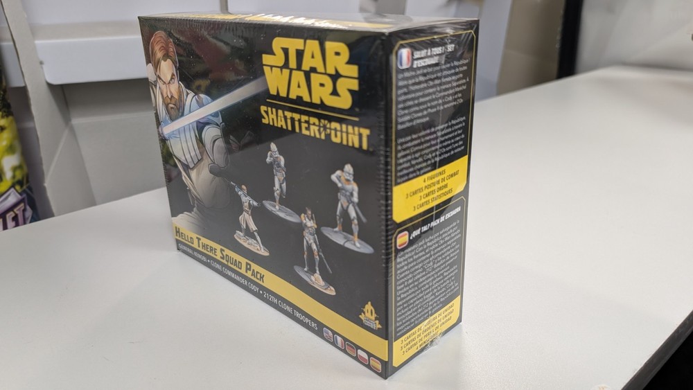 Star Wars Shatterpoint Hello There Squad Pack Sealed General Kenobi