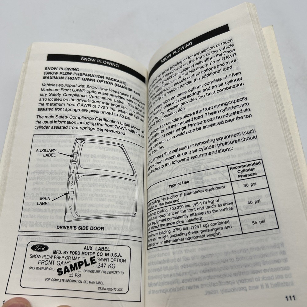 1983 Ford Ranger Owner's Guide