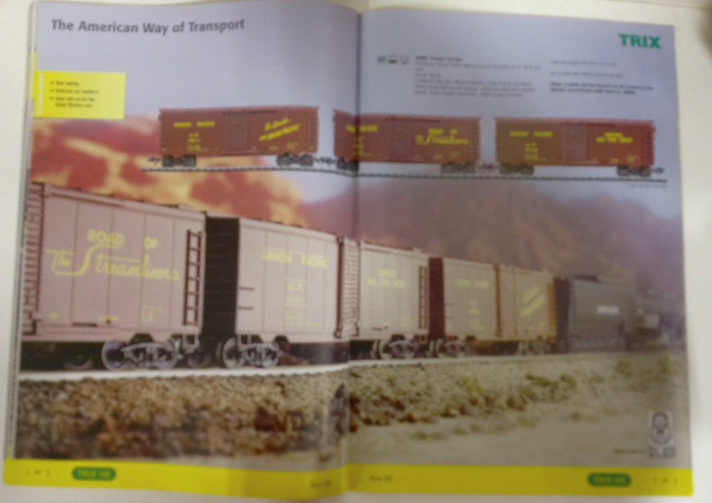 Trix Trains New Items 2002 Catalog
